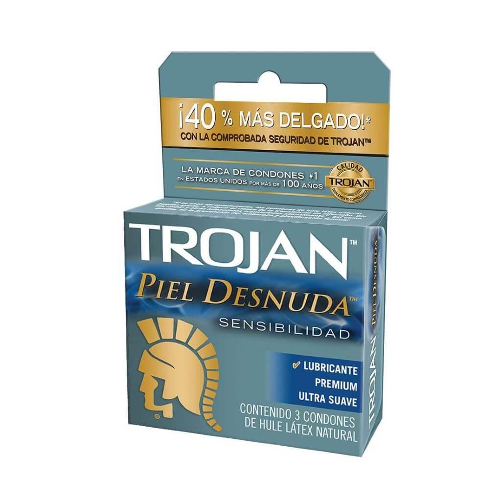 Condón Trojan Piel Desnuda Femmes.mx