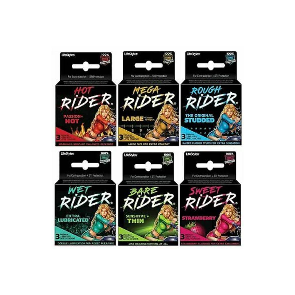 Condón Lifestyles Hot Rider Femmes.mx