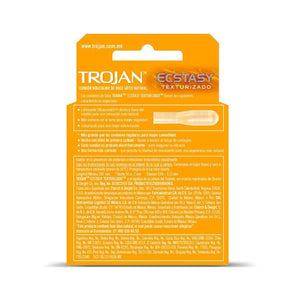 Condón Trojan Ecstasy Texturizado Femmes.mx