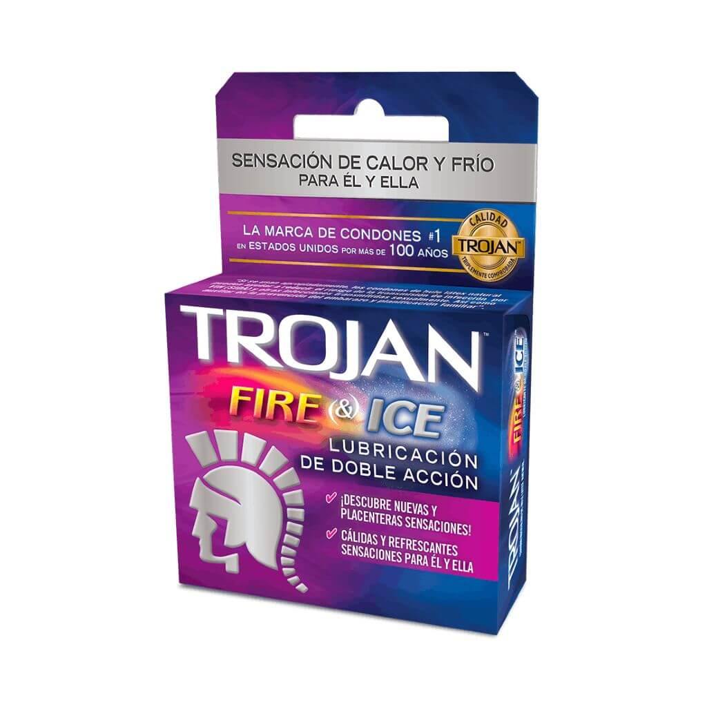 Condón Trojan Fire & Ice Femmes.mx