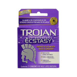 Condón Trojan Muy Sensible Ecstasy Femmes.mx