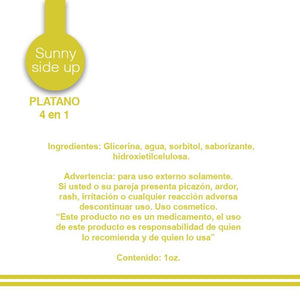Lubricante Sunny Side Up Plátano Femmes.mx