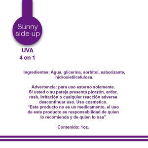 Lubricante Sunny Side Up Uva Femmes.mx