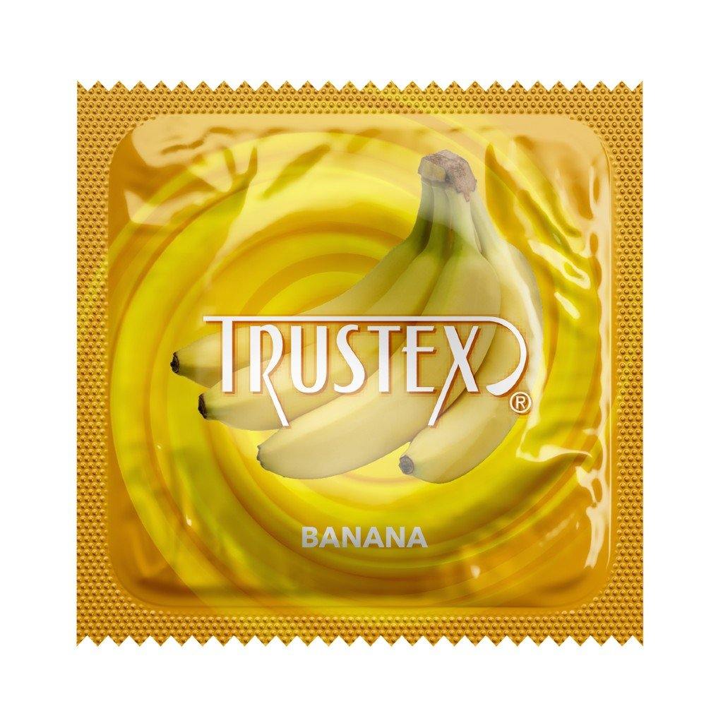 Condón Trustex Sabor Banana Femmes.mx