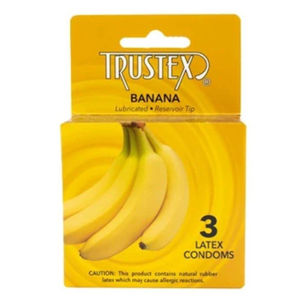 Condón Trustex Sabor Banana Femmes.mx
