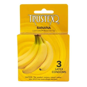 Condón Trustex Sabor Banana Femmes.mx