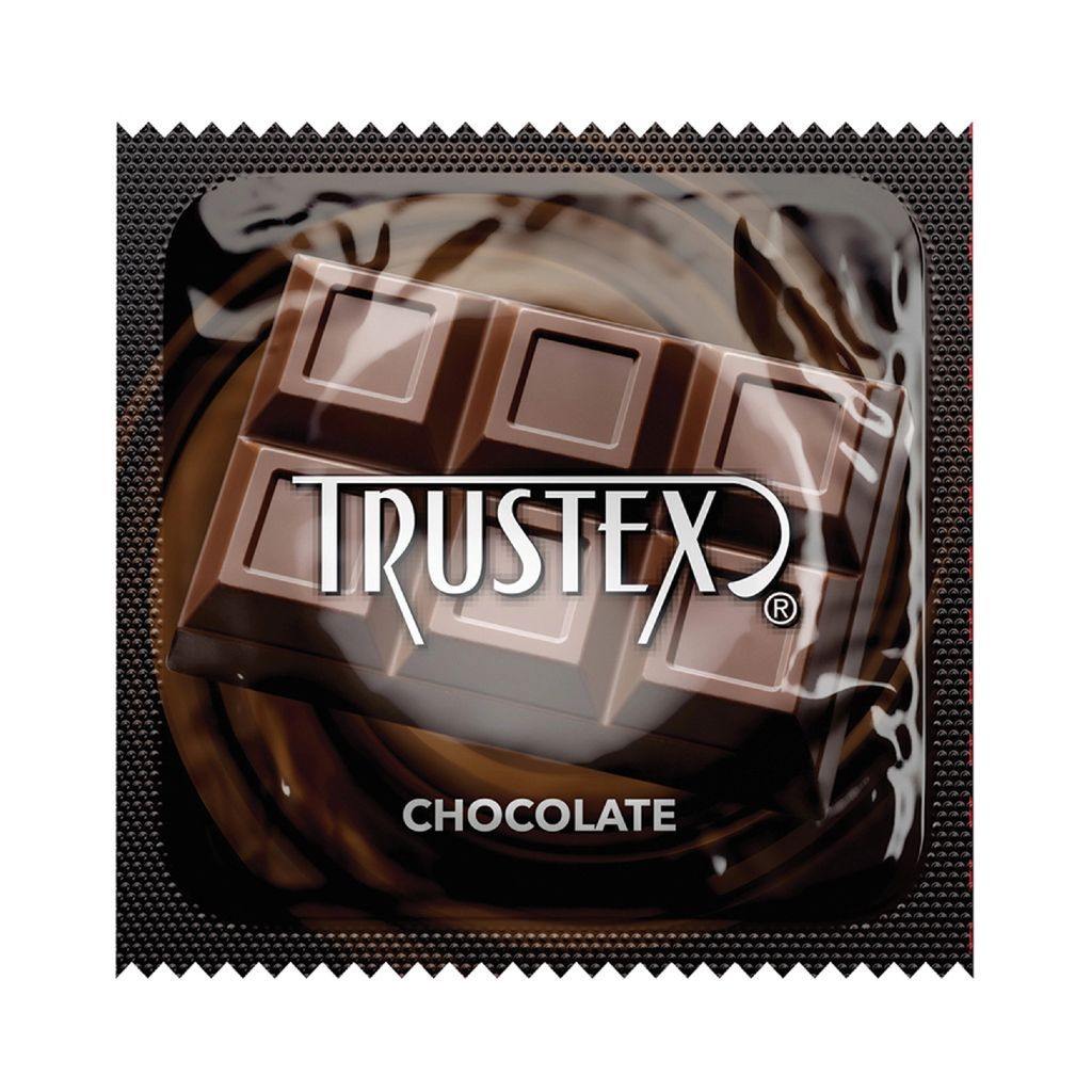 Condón Trustex Sabor Chocolate Femmes.mx