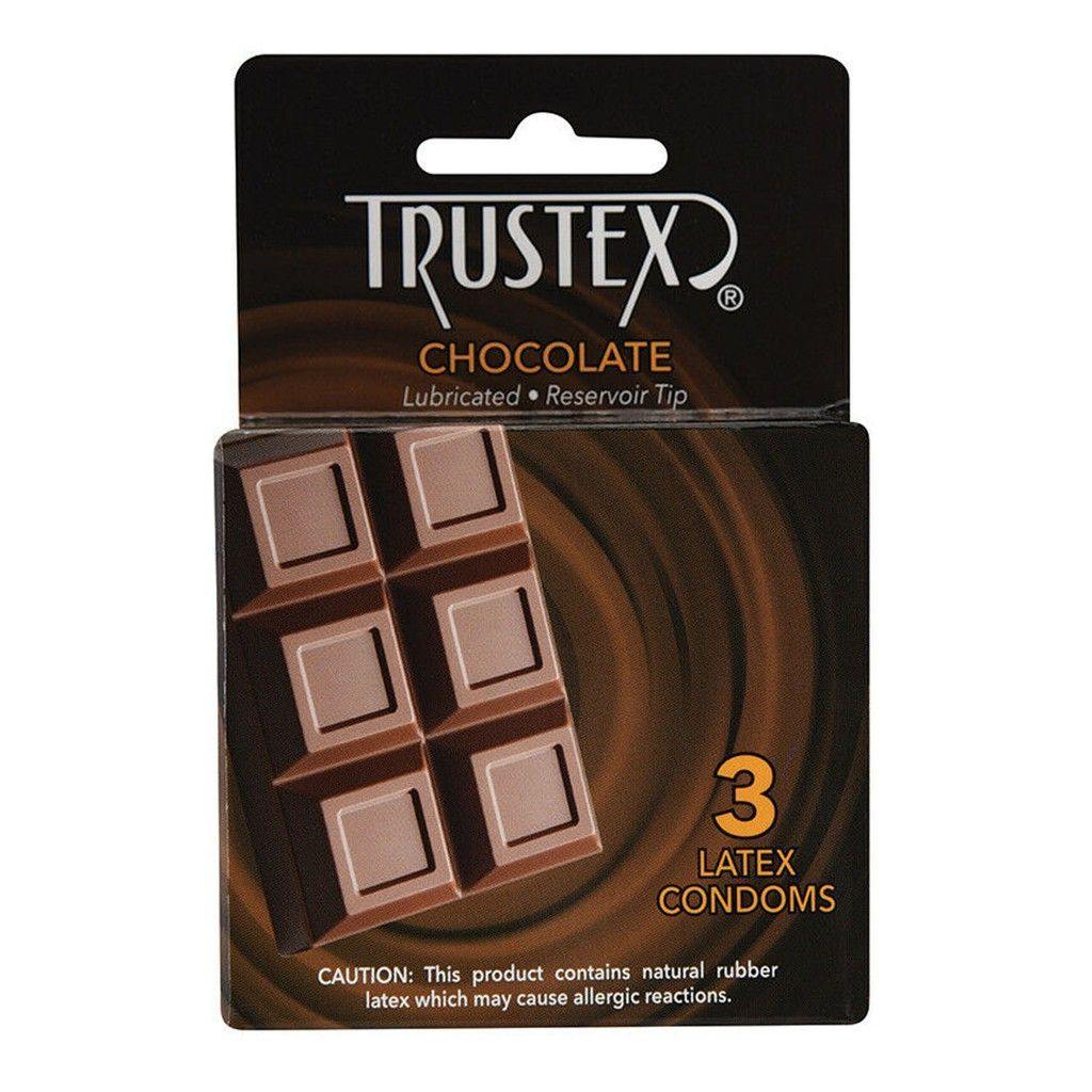 Condón Trustex Sabor Chocolate Femmes.mx
