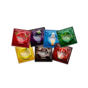 Condón Trustex Sabor Chocolate Femmes.mx