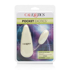 Pocket Exotics Glow-in-the-Dark Bullet Femmes.mx