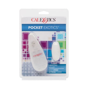 Pocket Exotics Vibrating Bullet White Femmes.mx