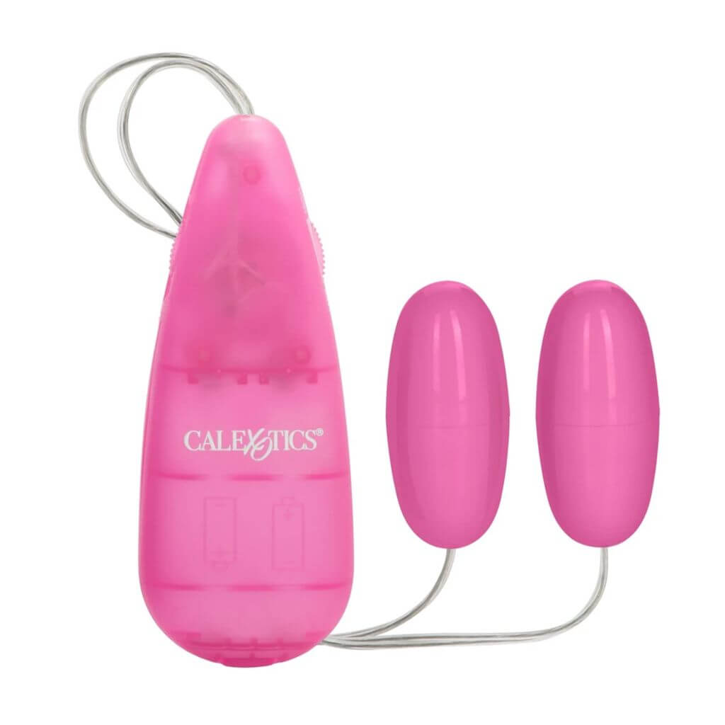 CalExotics Pocket Exotics Double Pink Passion Bullets Femmes.mx